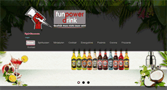 Desktop Screenshot of funpowerdrink.at